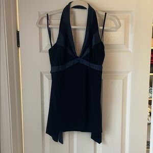 Arden B Women’s Navy Blue Halter Top